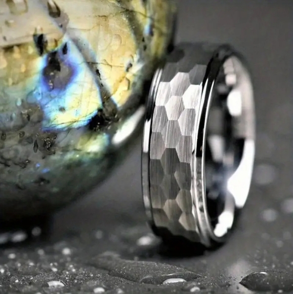 Men's Stainless Steel Ring Size 10! New! - Picture 2 of 7